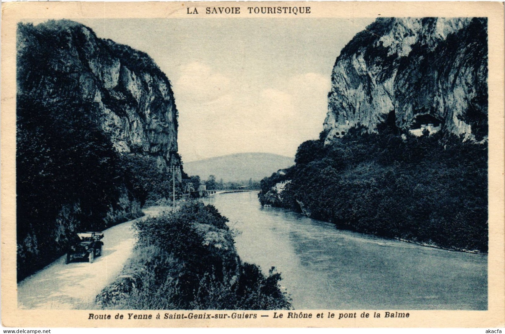 CPA Savoie Route De Yenne A St-Genix-sur-Guiers (1390684) - Other & Unclassified
