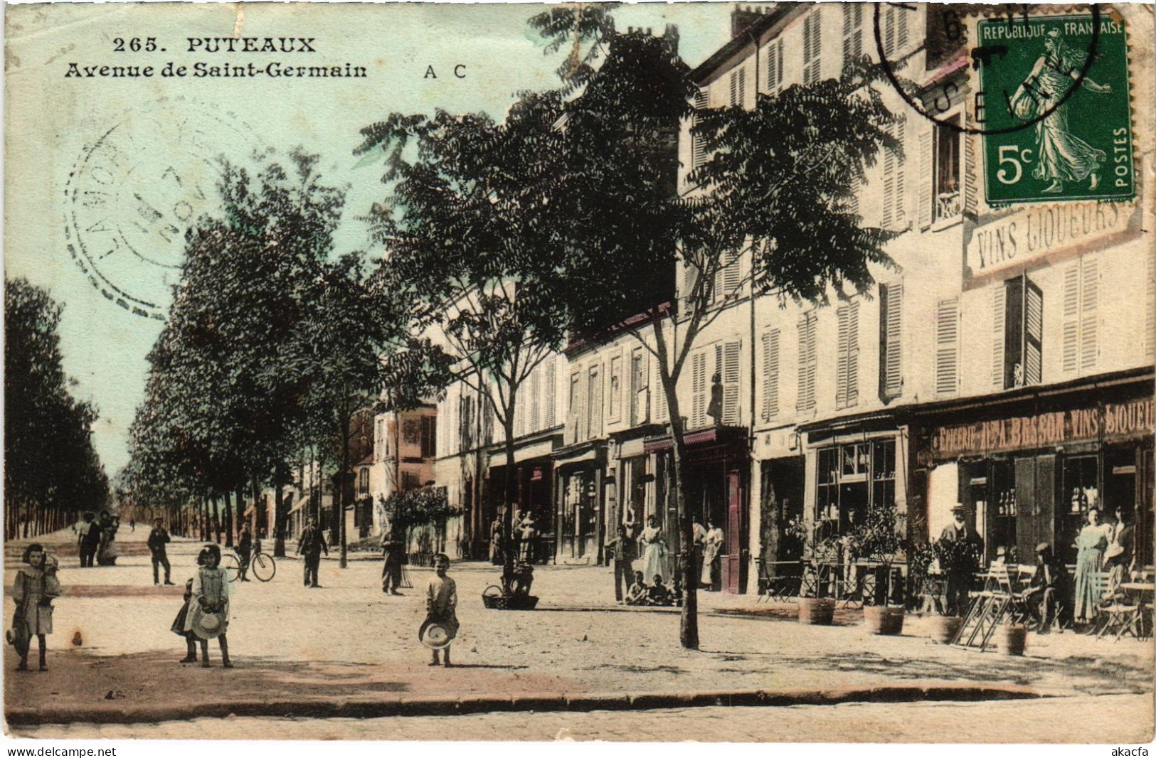 CPA Puteaux Avenue De St-Germain (1391210) - Puteaux