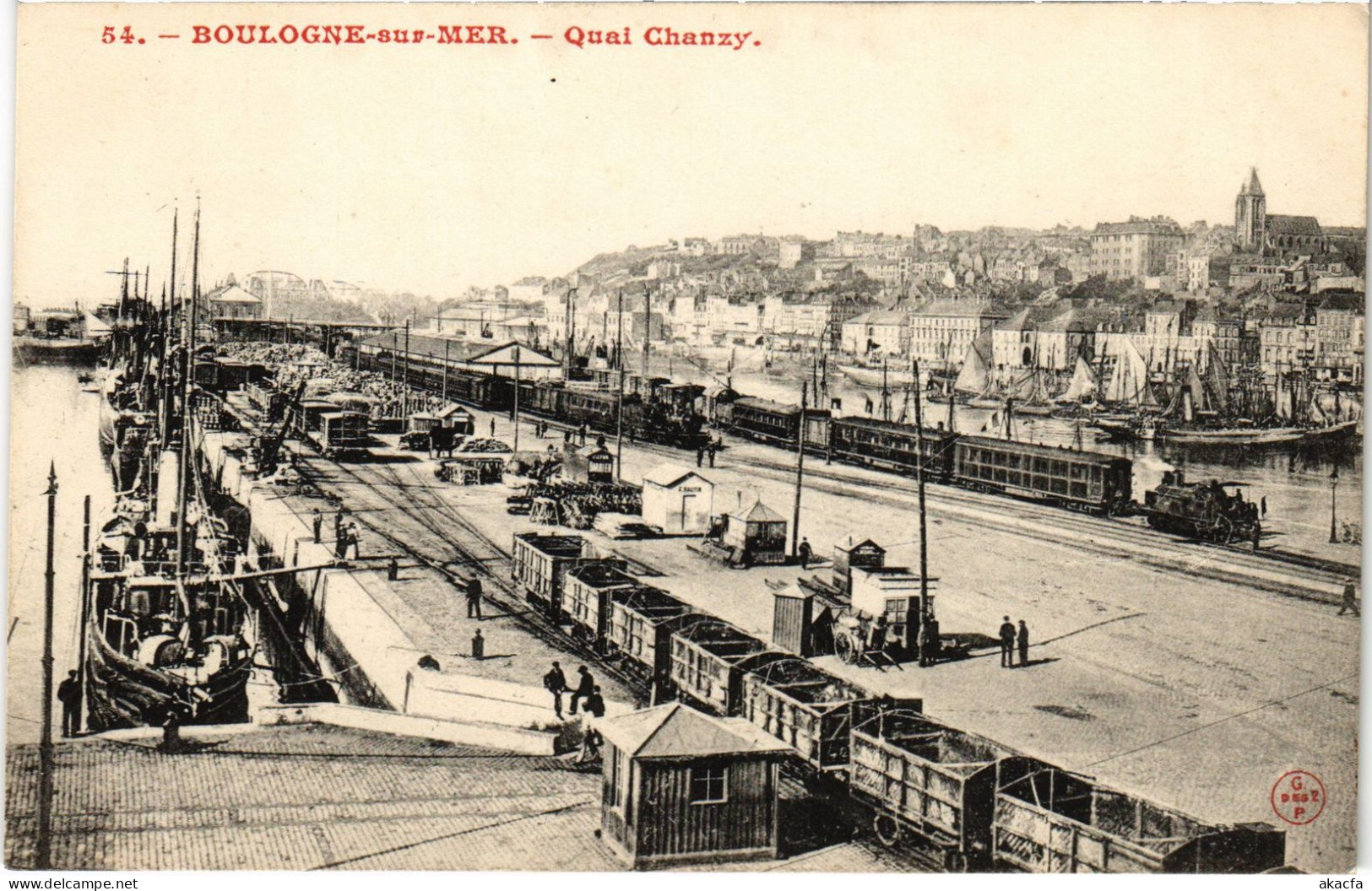 CPA Boulogne-sur-Mer Quai Chanzy (1279978) - Boulogne Sur Mer