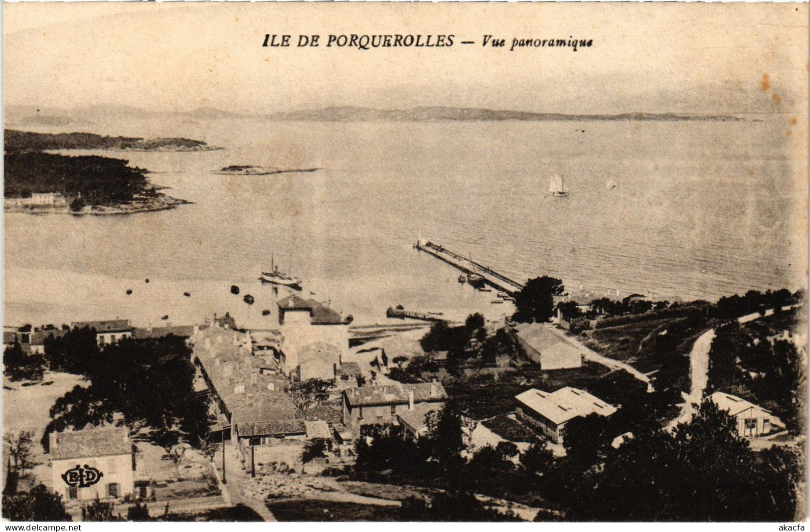 CPA Ile De Porquerolles Vue Panoramique (1391050) - Porquerolles