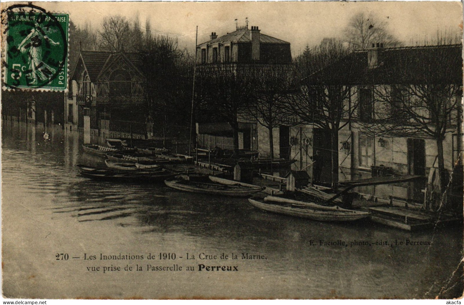 CPA Le Perreux Inondations (1391158) - Le Perreux Sur Marne