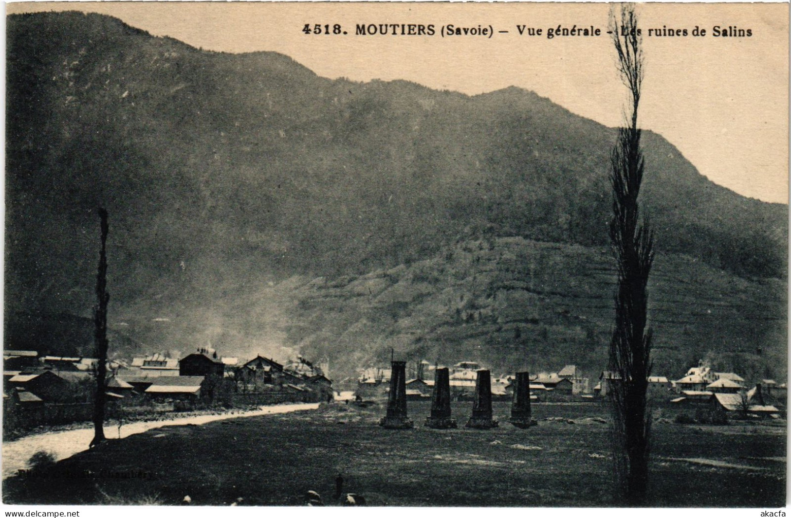 CPA Moutiers Vue Générale (1390720) - Moutiers