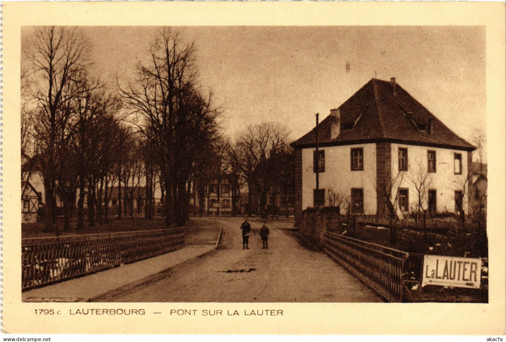 CPA Lauterbourg Pont Sur La Lauter (1390289) - Lauterbourg