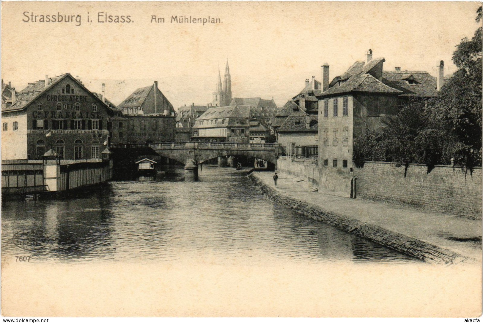 CPA Strasbourg Mühlenplan (1390345) - Strasbourg