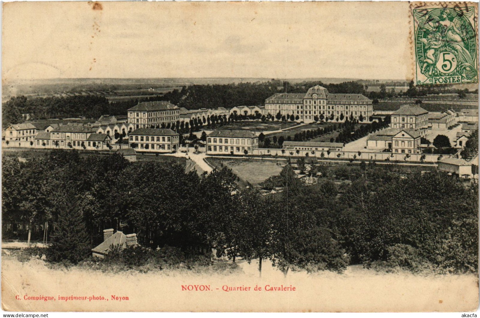 CPA Noyon Quartier De Cavalerie (1279946) - Noyon