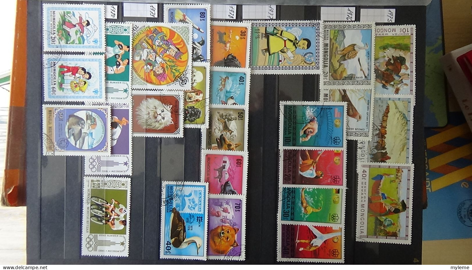 BG3 Ensemble de timbres de divers pays + France PA N° 16 à 37 ** Cote 891 euros. A saisir !!!