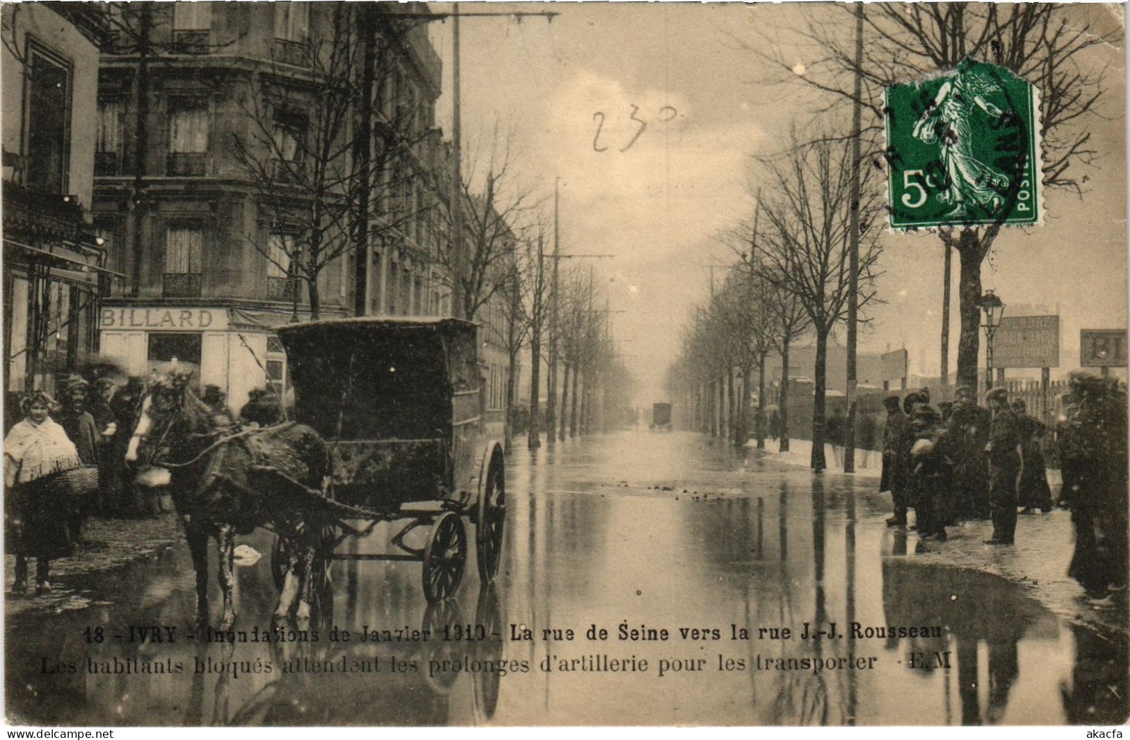 CPA Ivry Inondations (1391262) - Ivry Sur Seine