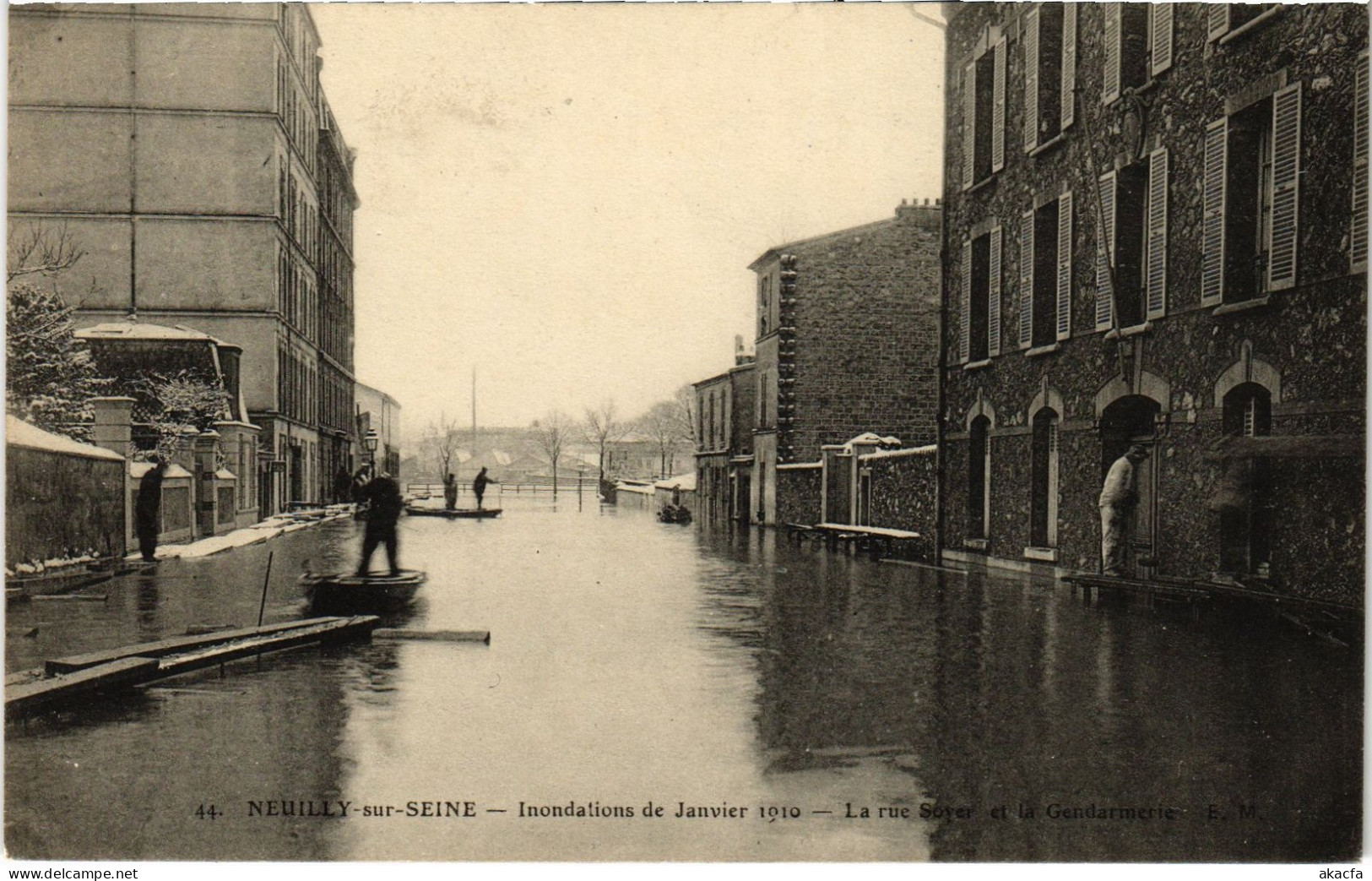 CPA Neuilly-sur-Seine Inondations (1391221) - Neuilly Sur Seine