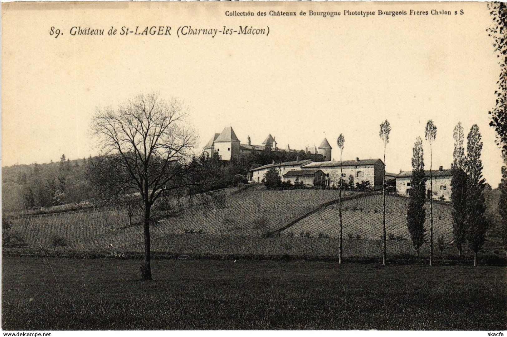 CPA Charnay-les-Macon Le Chateau De St-Lager (1390562) - Other & Unclassified