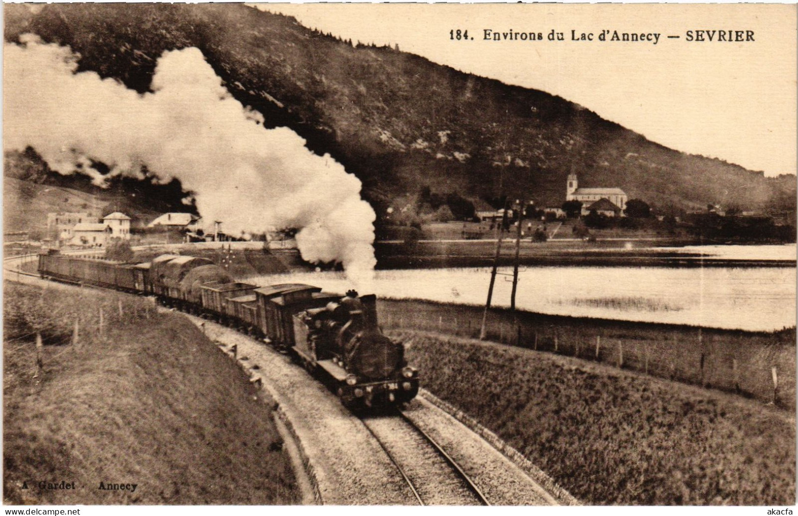 CPA Lac D'Annecy Sevrier Railway (1390755) - Sonstige & Ohne Zuordnung