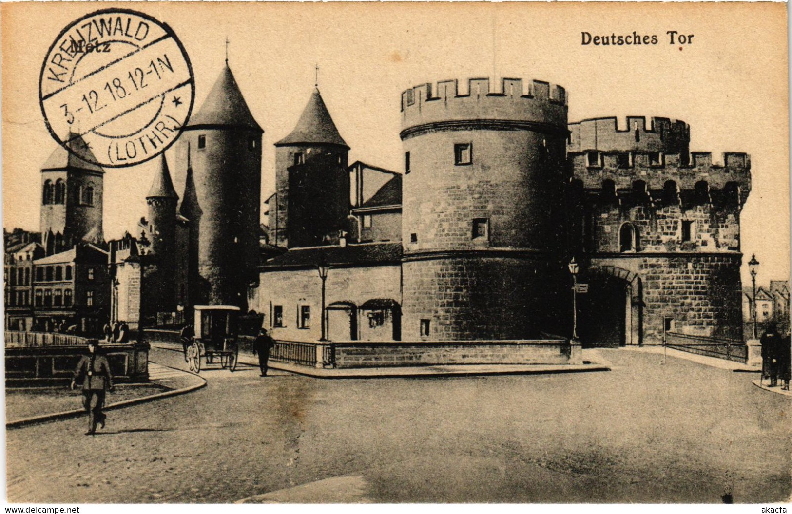 CPA Metz Deutsches Tor (1279879) - Metz