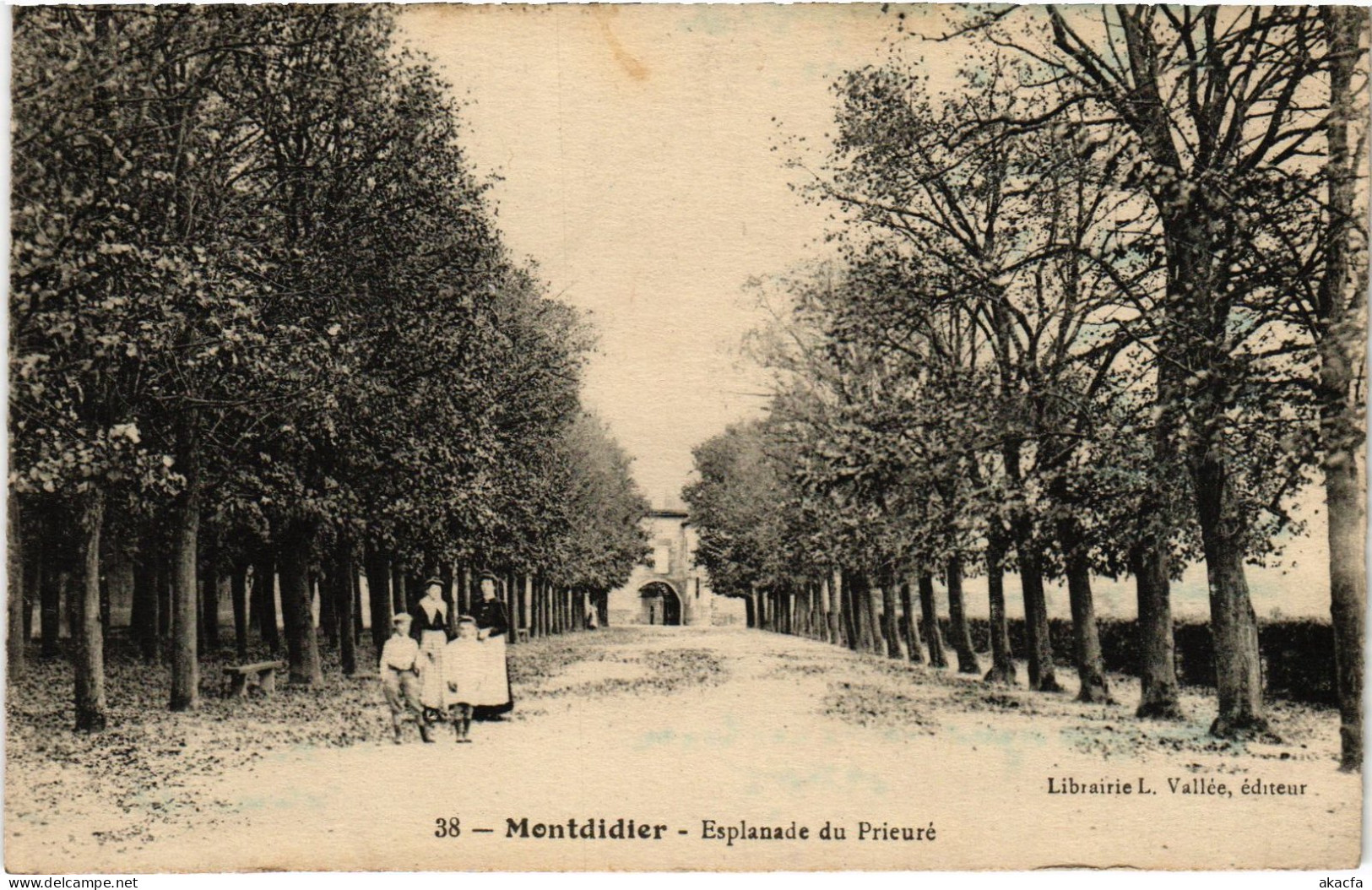 CPA Montdidier Esplanade Du Prieuré (1279869) - Montdidier
