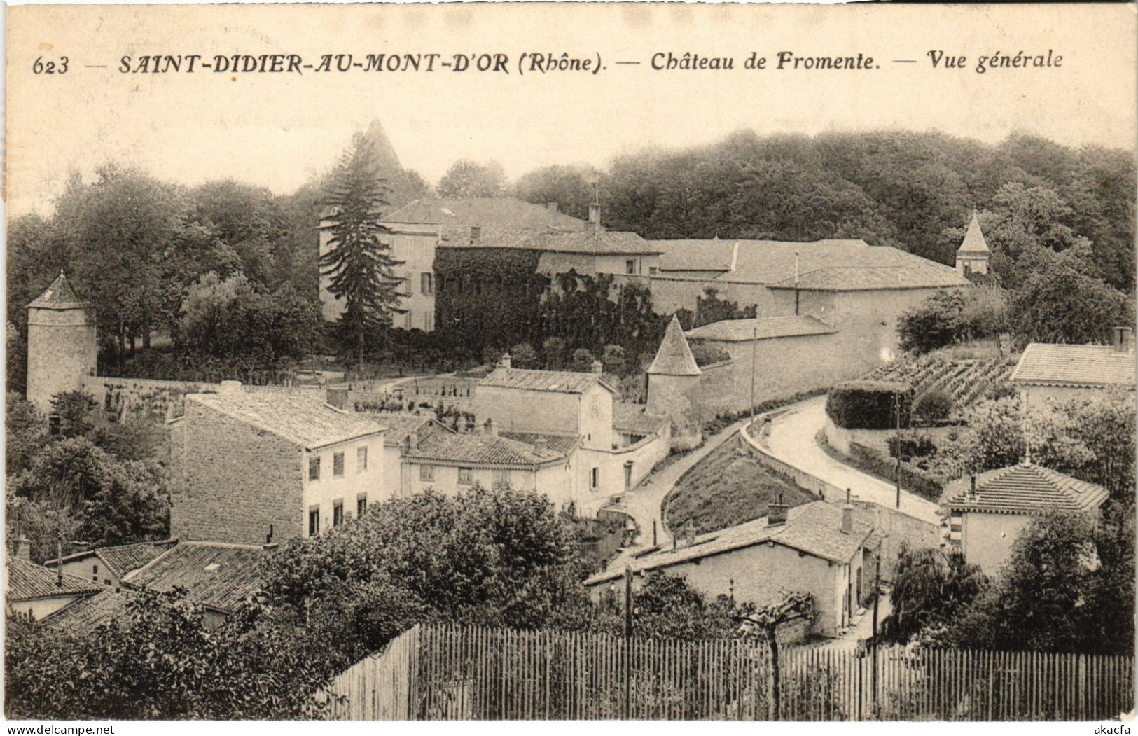 CPA St-Didier-au-Mont-d'Or Le Chateau De Fromente (1390568) - Autres & Non Classés