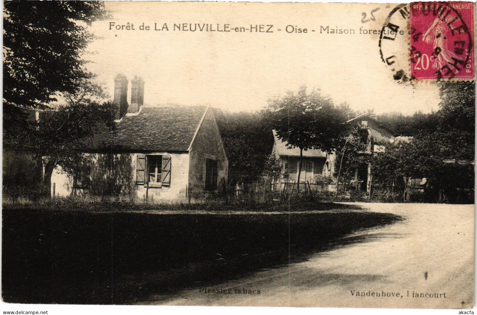 CPA Foret De La Neuville-en-Hez Maison Forestiere (1279945) - Autres & Non Classés