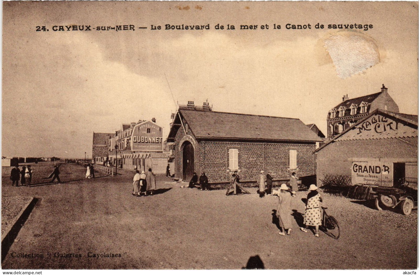 CPA Cayeux-sur-Mer Le Boulevard De La Mer (1390970) - Cayeux Sur Mer