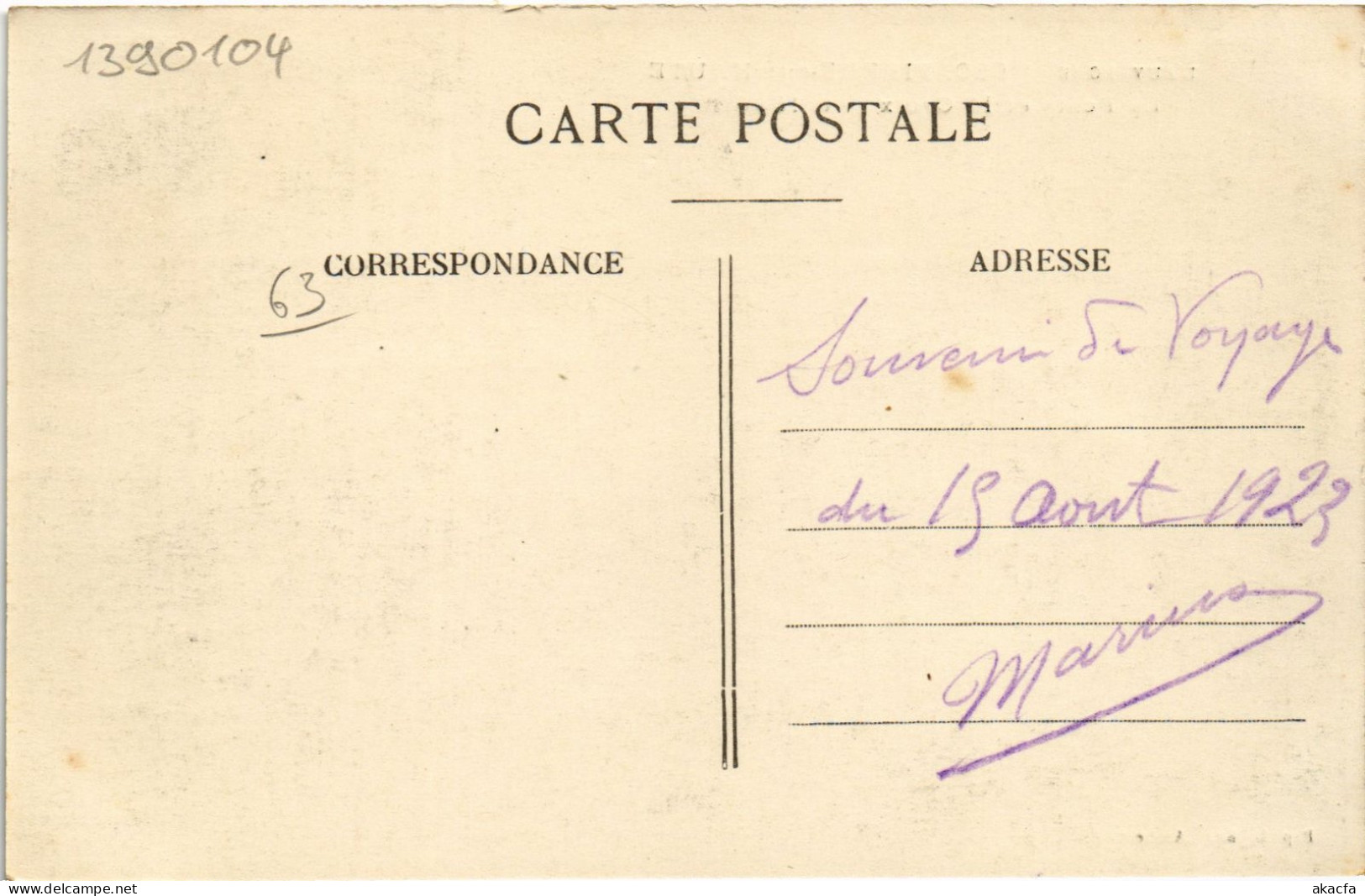 CPA Auvergne Pierre-sur-Haute Le Poste Et La Croix (1390104) - Other & Unclassified