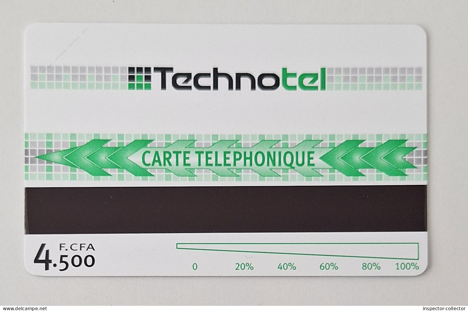 CONGO Kinshasa FIRST Urmet  Card___rare Technotel 4.500___excellent Condition - Congo