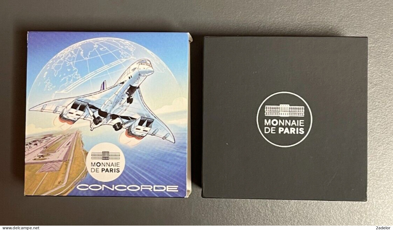 Beau Coffret 10€ BE, 2019. Aviation Et Histoire "Concorde". Monnaie De Paris. - Frankreich