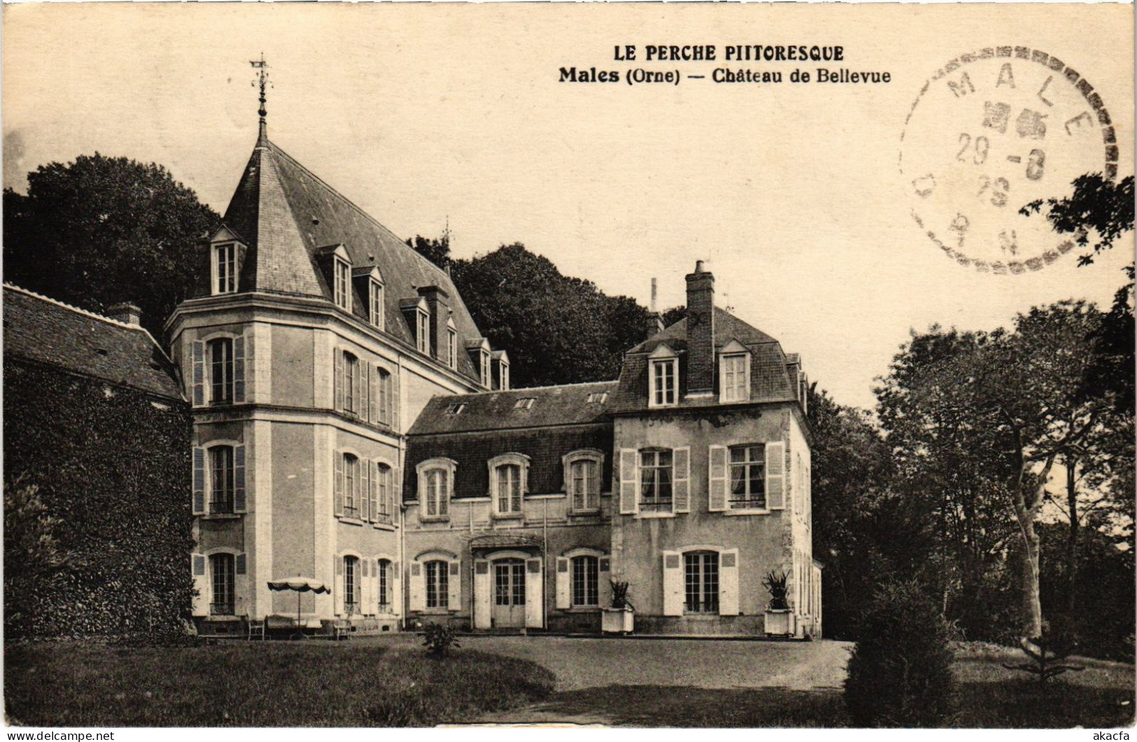 CPA Males Le Chateau De Bellevue (1279969) - Sonstige & Ohne Zuordnung
