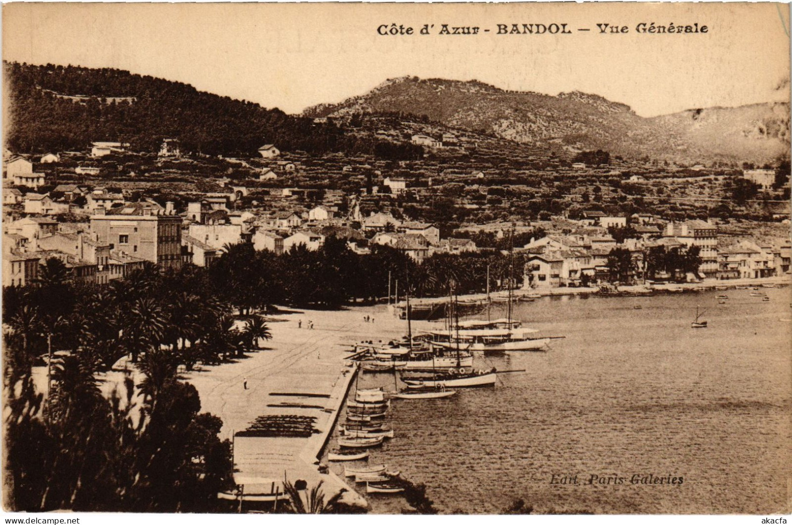 CPA Bandol Vue Générale (1391041) - Bandol