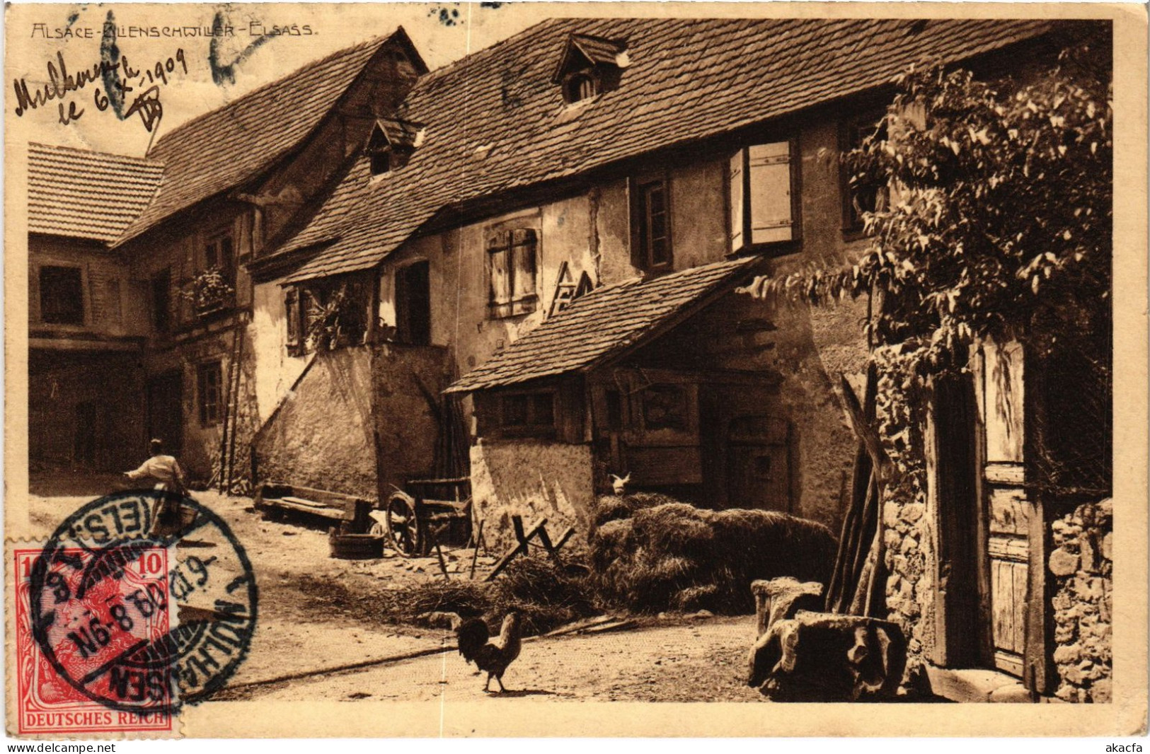 CPA Alsace Blienschwiller Ferme (1390409) - Andere & Zonder Classificatie