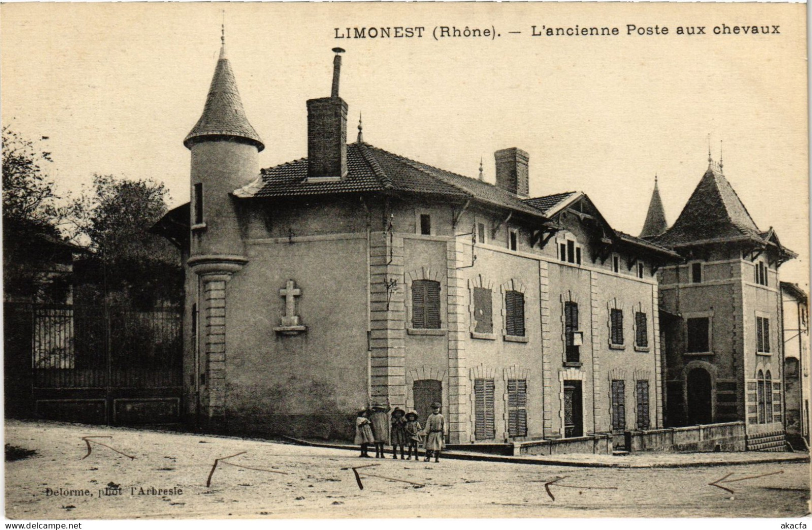 CPA Limonest Ancienne Poste Aux Cheavaux (1391080) - Limonest