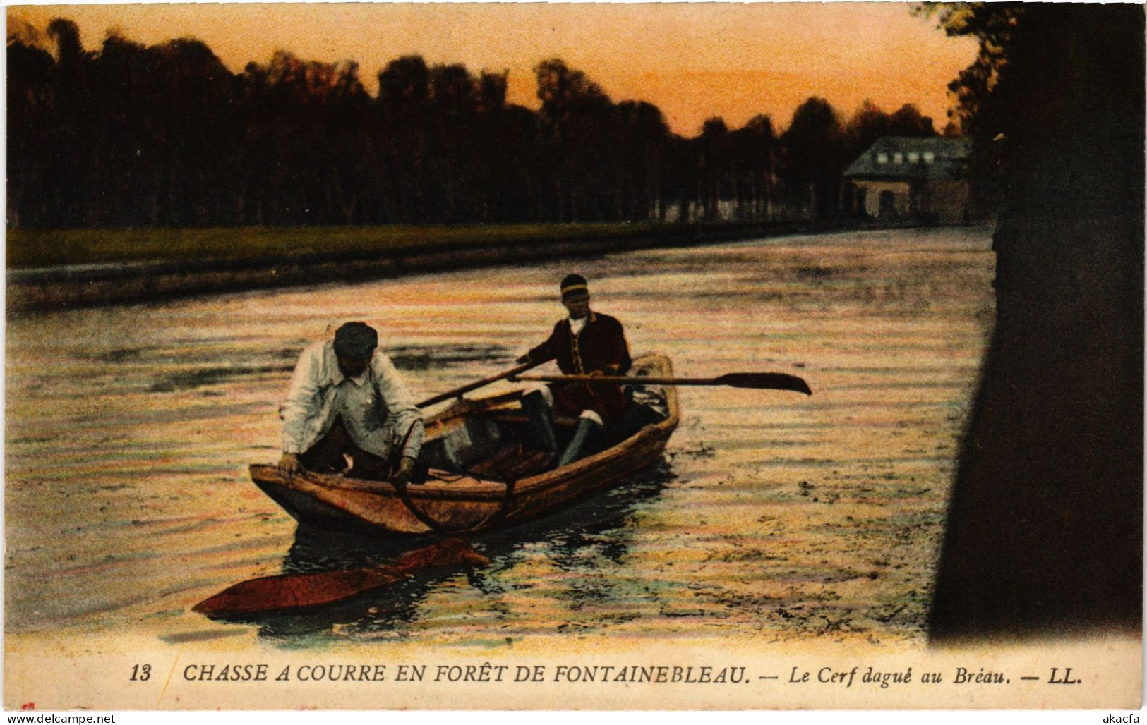 CPA Foret De Fontainebleau Chasse A Courre Cerf Hunting (1390927) - Fontainebleau