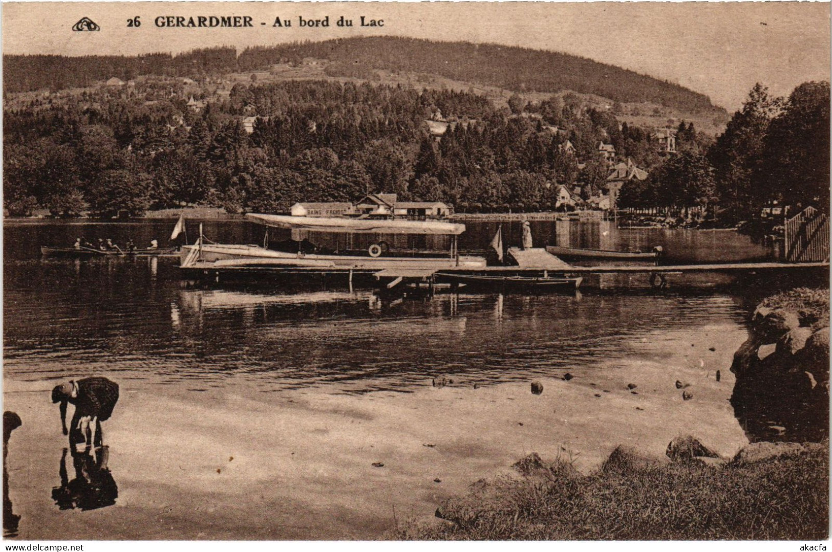 CPA Gérardmer Au Bord Du Lac (1391106) - Gerardmer