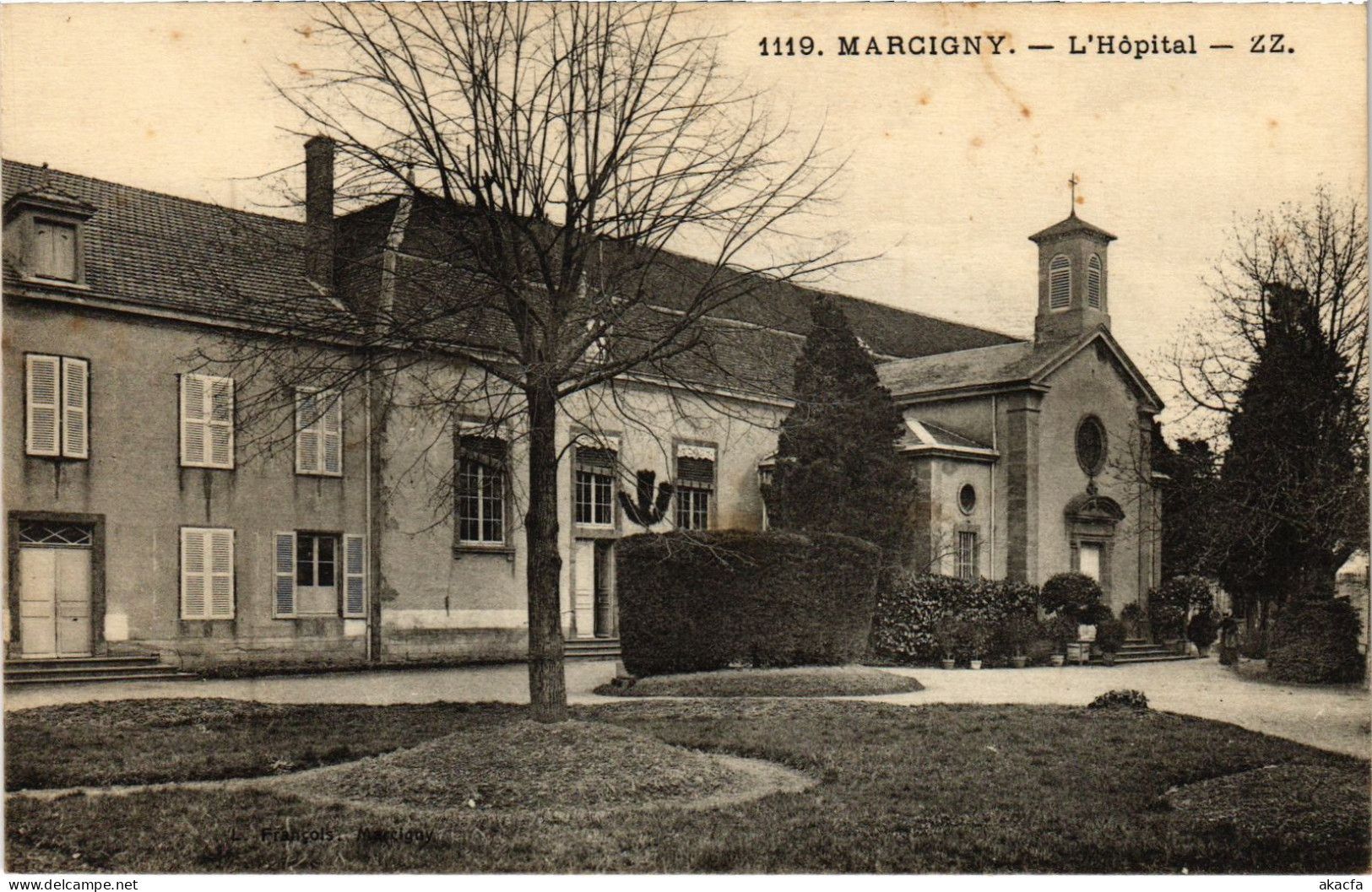 CPA Marcigny Hopital (1390617) - Autres & Non Classés