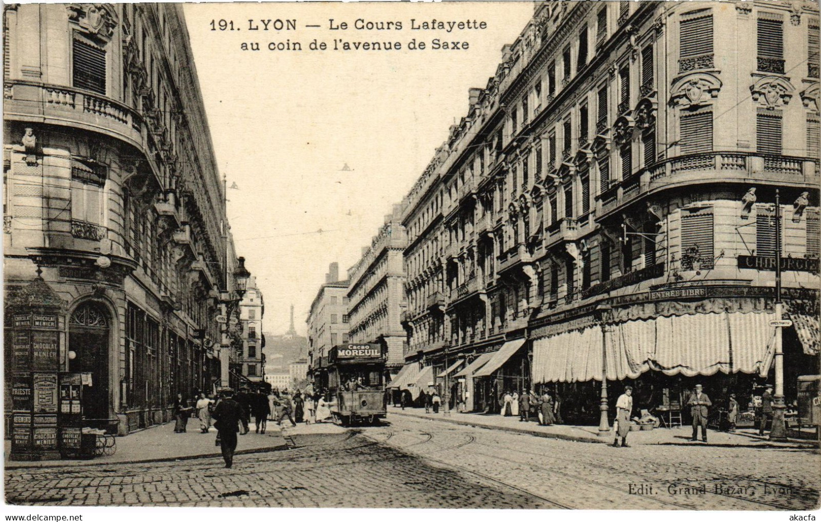CPA Lyon Cours Lafayette Avenue De Saxe (1390544) - Sonstige & Ohne Zuordnung