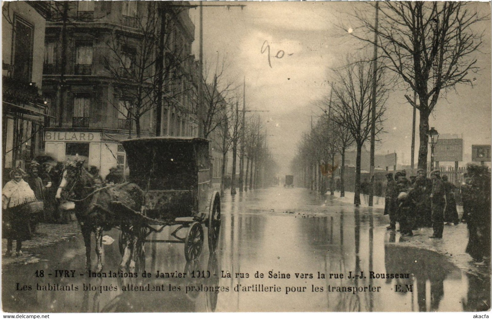 CPA Ivry Inondations (1391275) - Ivry Sur Seine