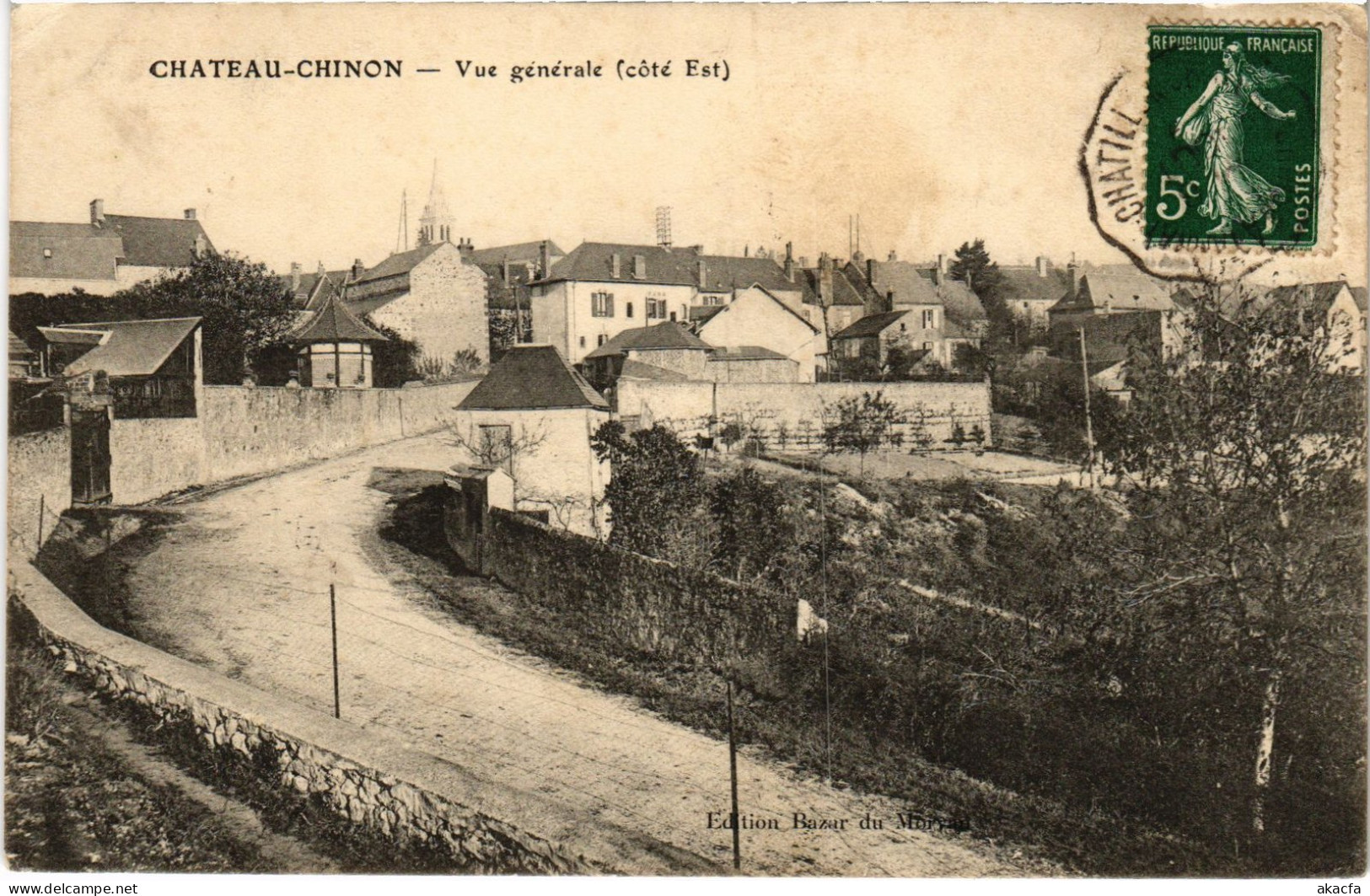 CPA Chateau-Chinon Vue Générale (1279890) - Chateau Chinon