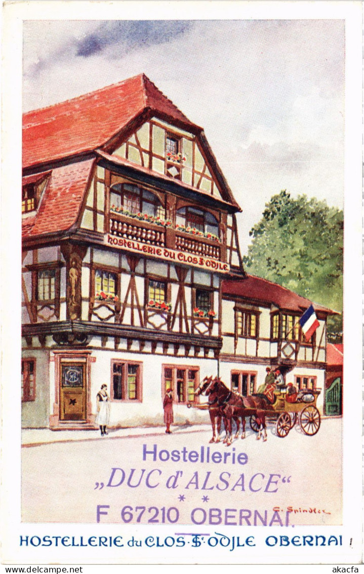 CPA Obernai Hostellerie Du Clos Ste-Odile (1390386) - Obernai