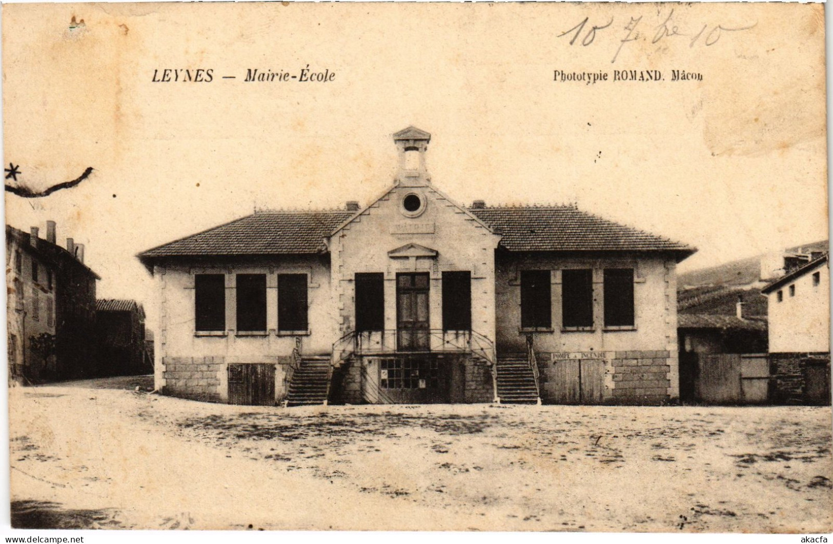 CPA Leynes Mairie-Ecole (1390661) - Other & Unclassified