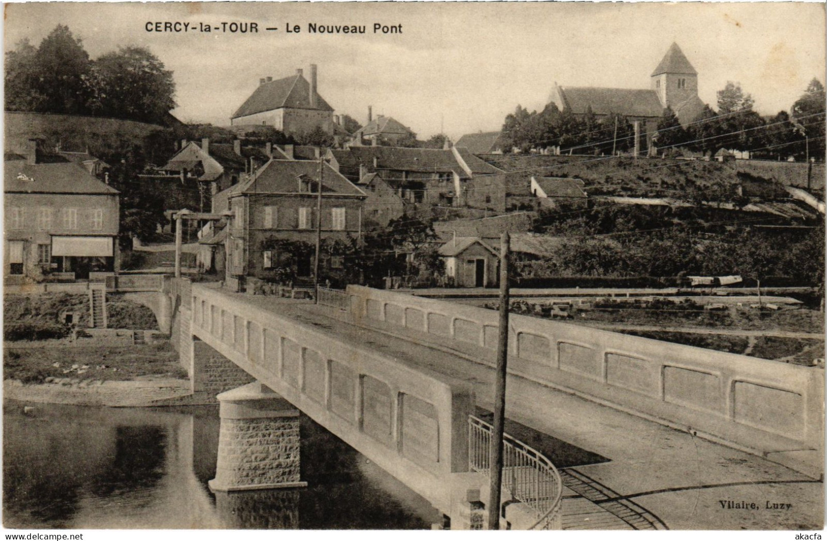 CPA Cercy-la-Tour Nouveau Pont (1279896) - Other & Unclassified