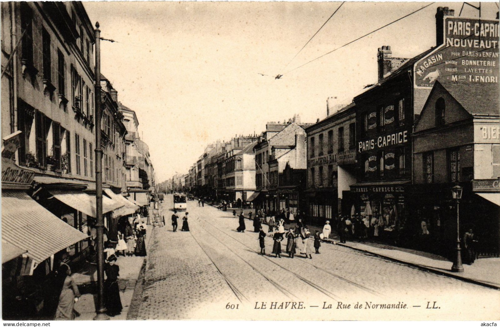 CPA Le Havre Rue De Normandie (1390863) - Non Classés