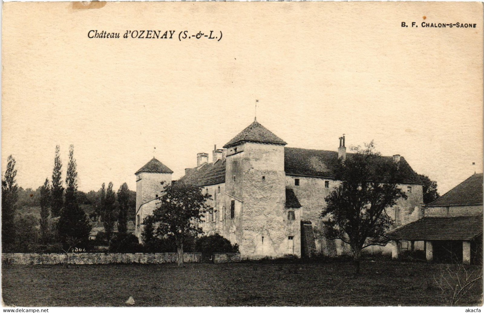 CPA Chateau De Ozenay (1390638) - Altri & Non Classificati