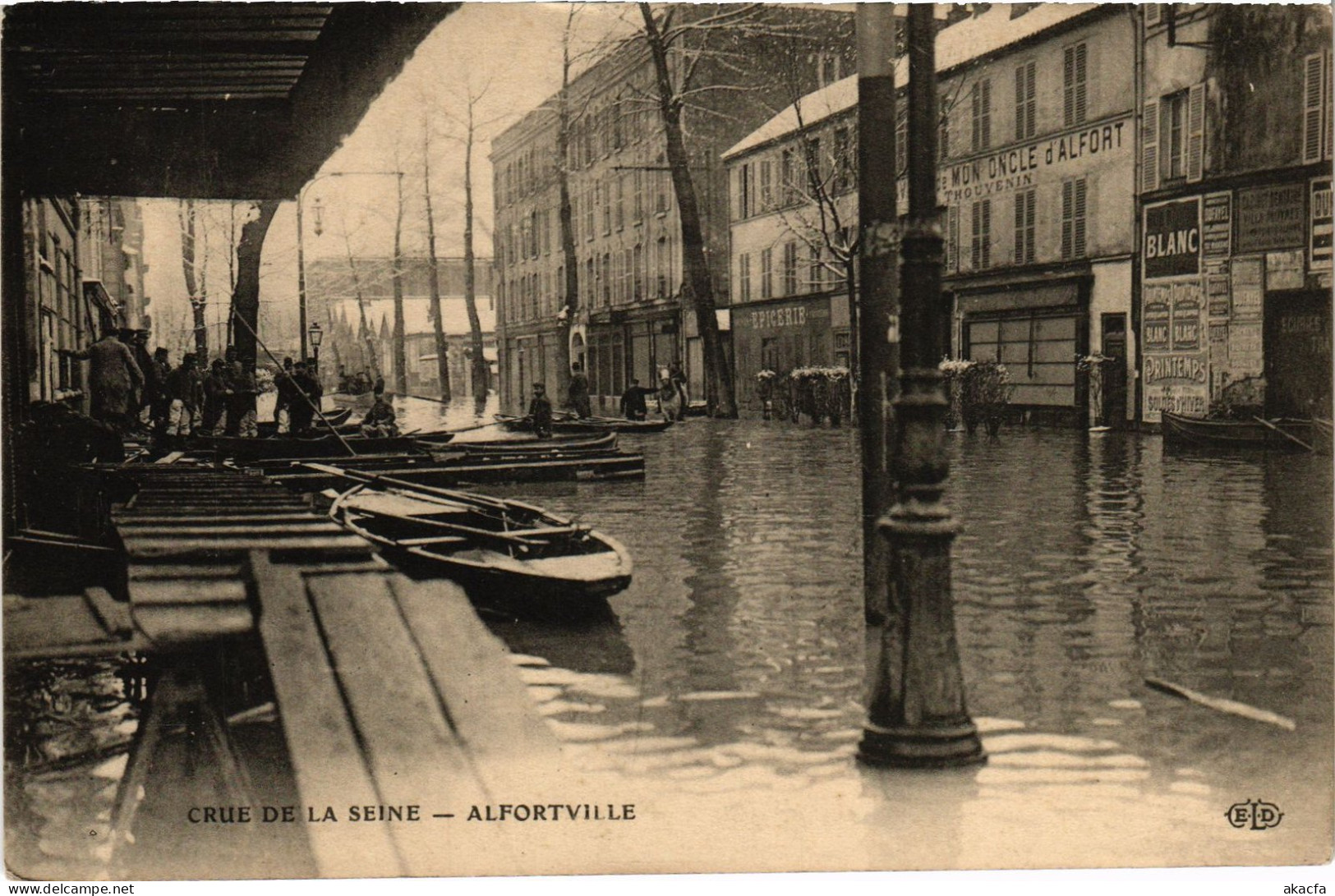 CPA Alfortville Inondations (1391261) - Alfortville