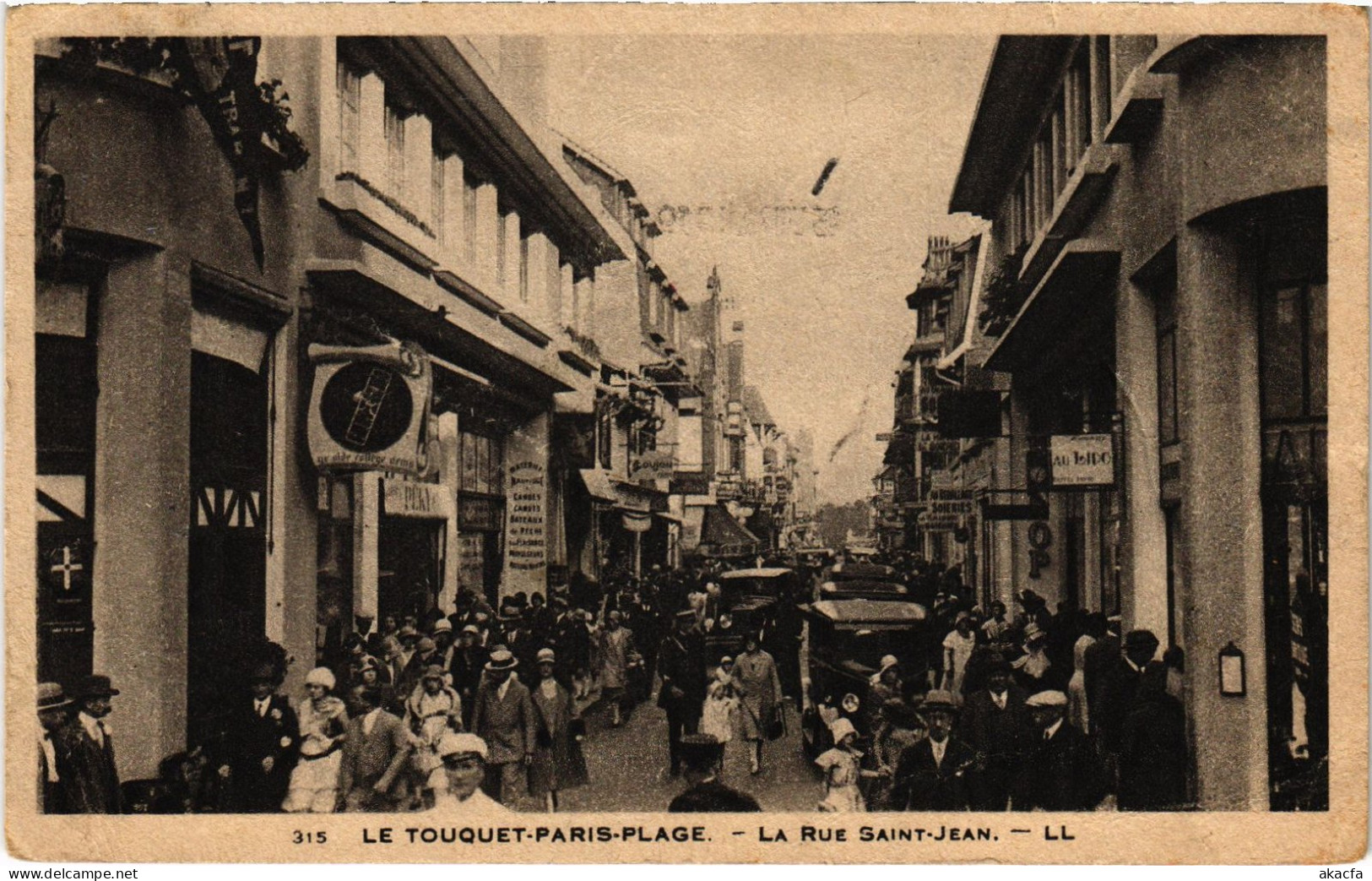 CPA Le Touquet-Paris-Plage Rue St-jean (1279994) - Le Touquet