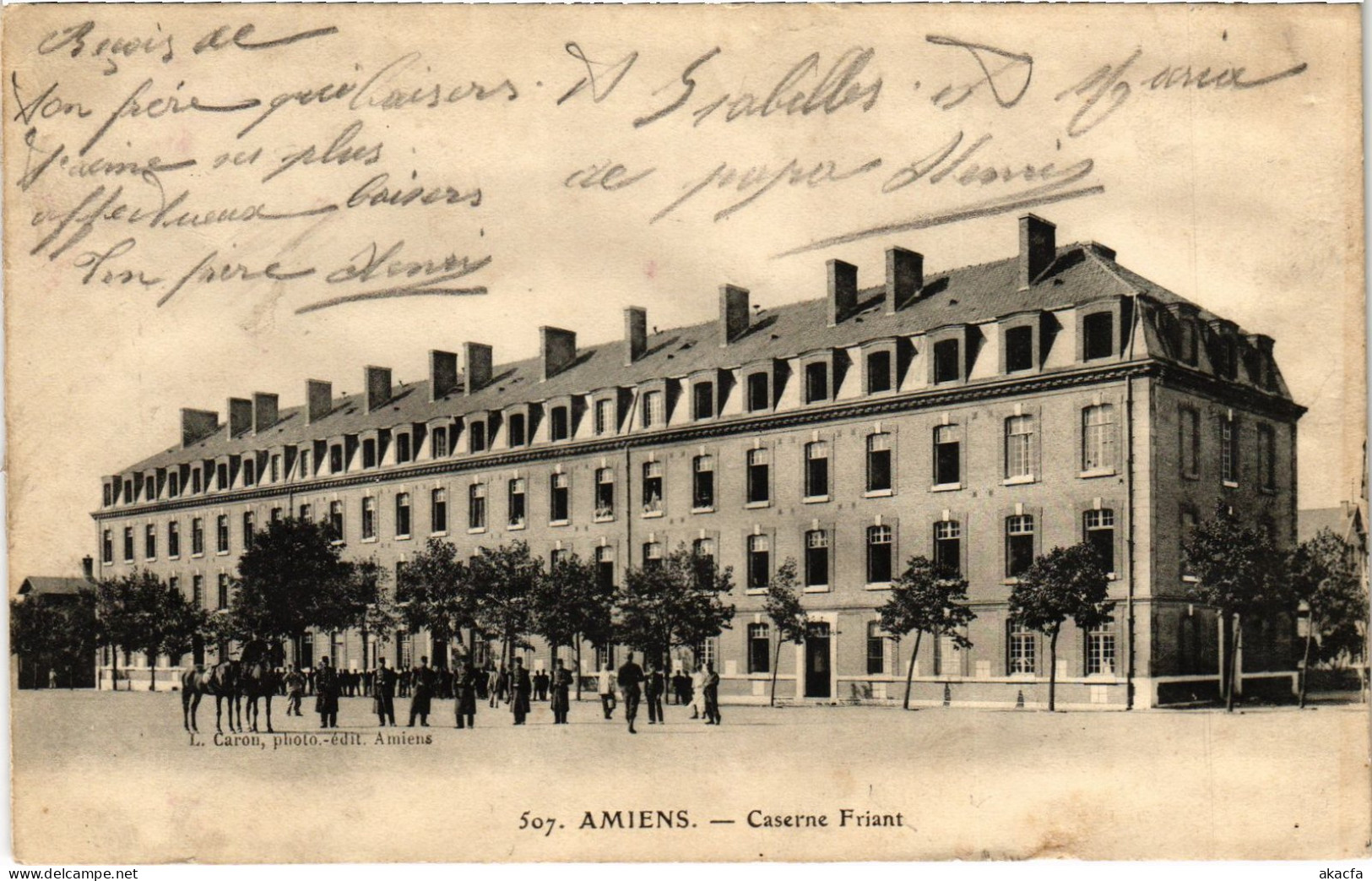 CPA Amiens Caserne Friant (1390977) - Amiens