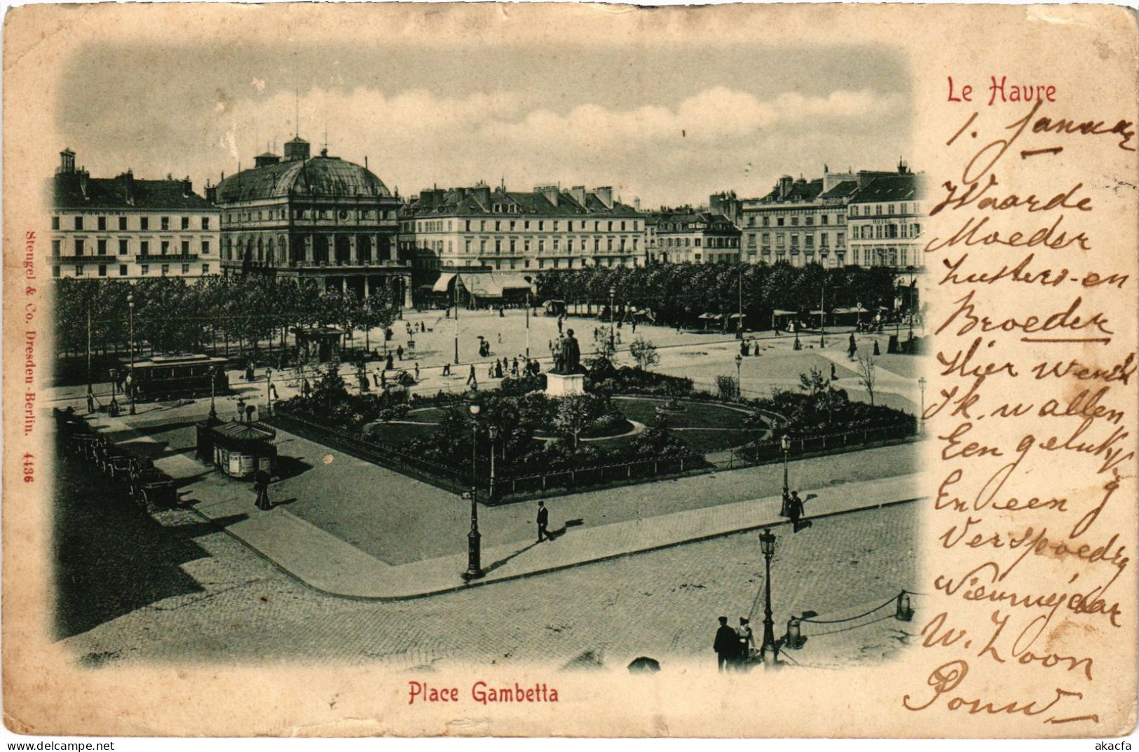 CPA Le Havre Place Gambetta (1390874) - Sin Clasificación