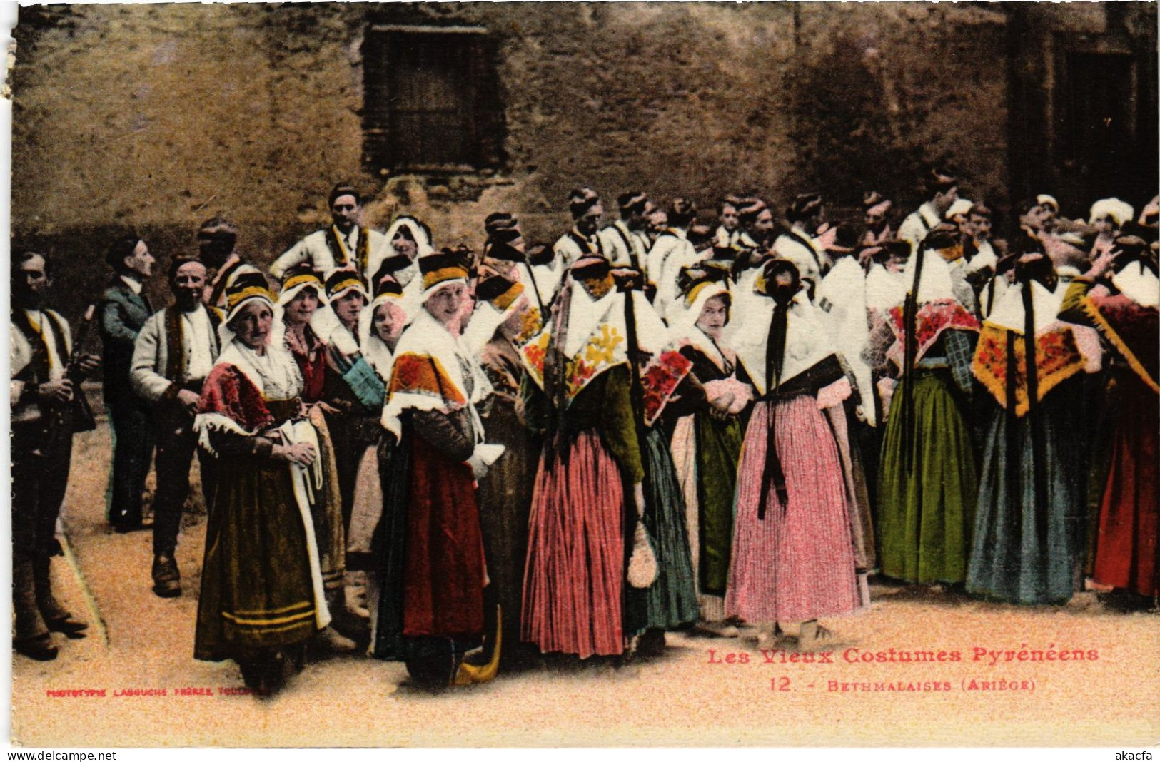 CPA Pyrénées Bethmale Costume Folklore (1390262) - Sonstige & Ohne Zuordnung