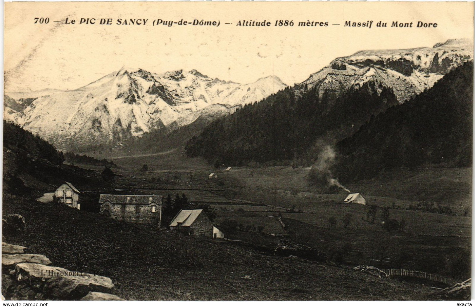 CPA Pic De Sancy Massif Du Mont Dore (1390096) - Altri & Non Classificati