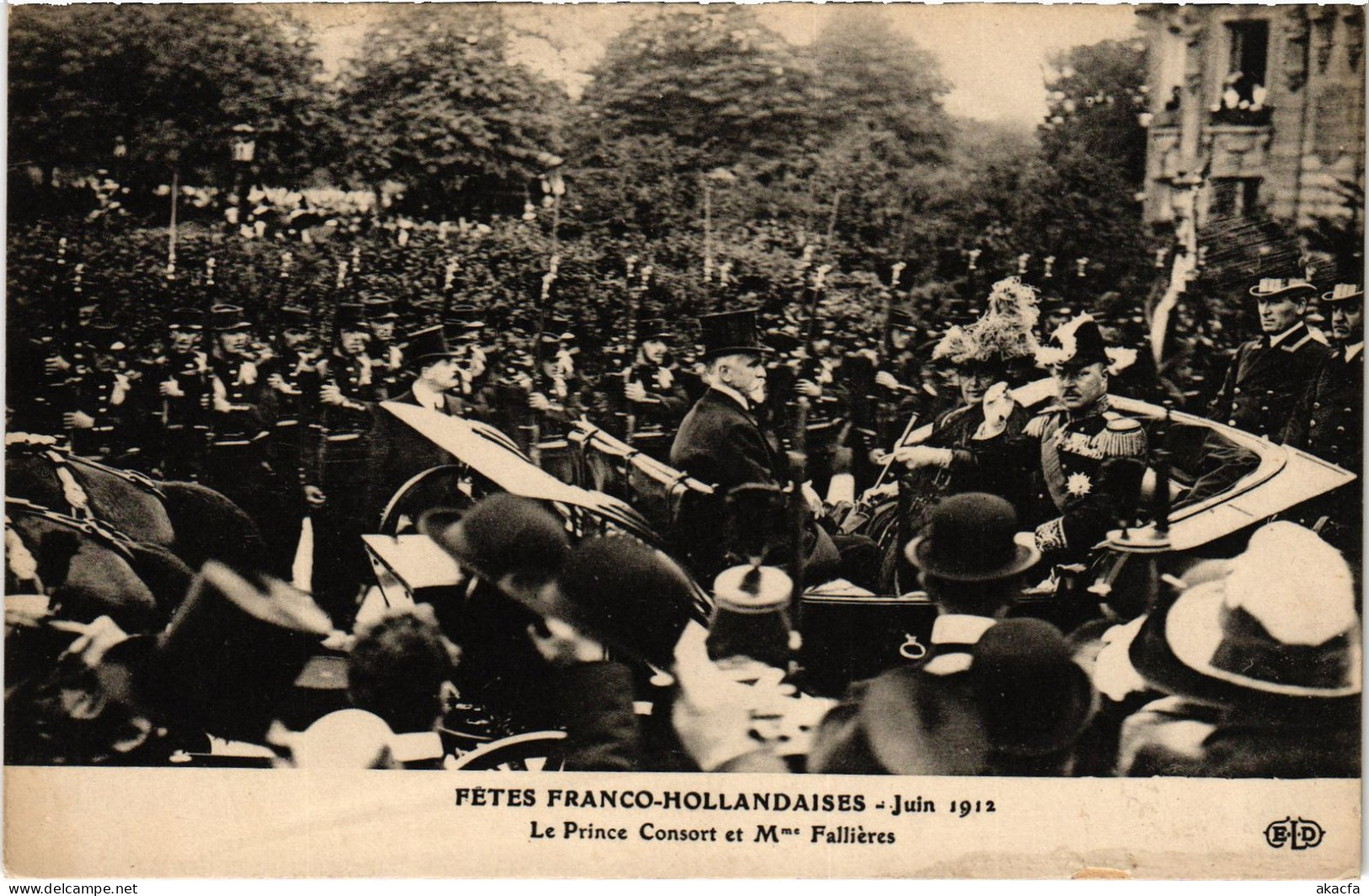 CPA Fetes Franco-Hollandaises 1912 Paris Le Prince Consort Royalty (1390783) - Other & Unclassified
