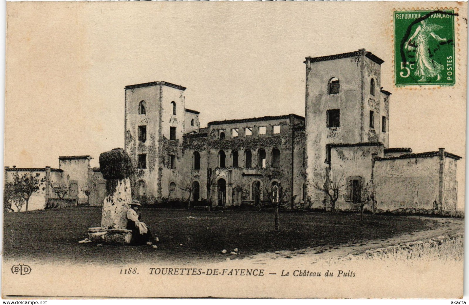 CPA Tourettes-de-Fayence Le Chateau Du Puits (1391037) - Other & Unclassified