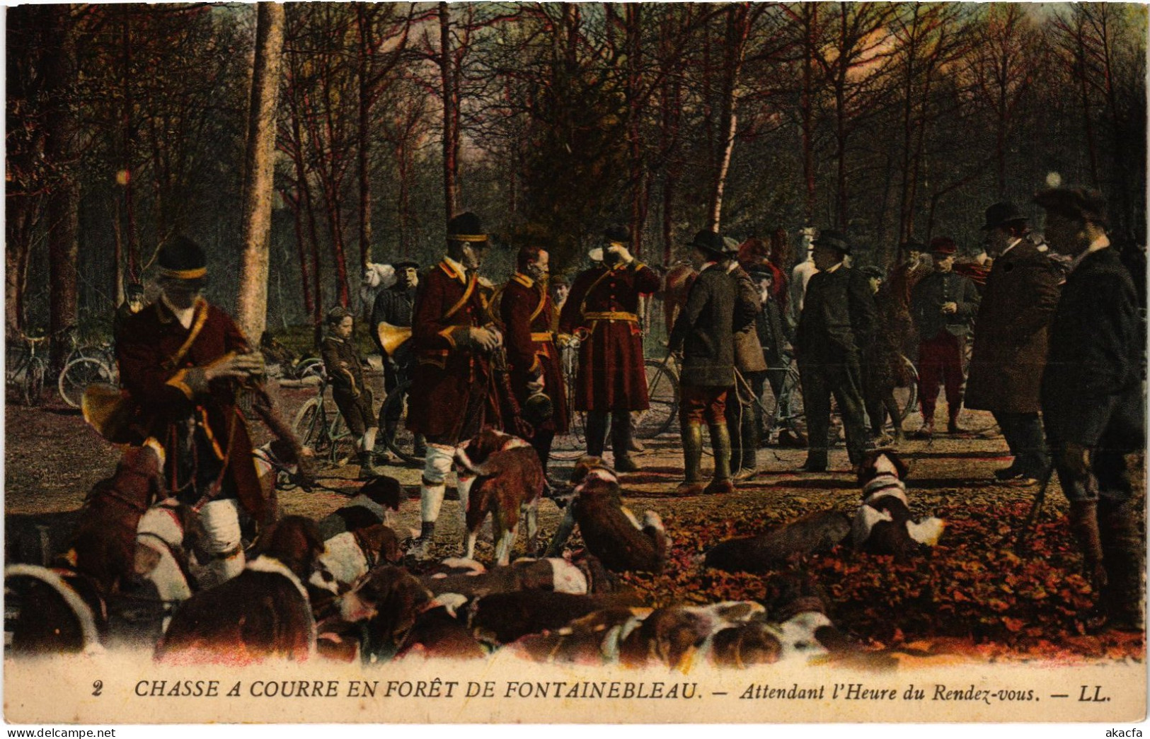 CPA Foret De Fontainebleau Chasse A Courre Rendez-vous Hunting (1390923) - Fontainebleau