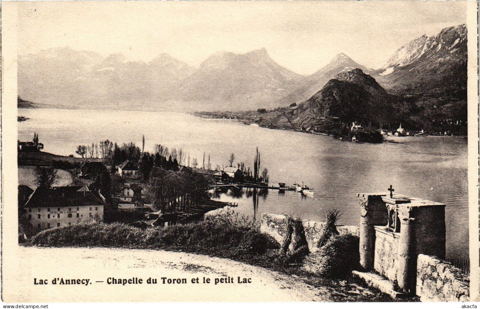 CPA Lac Annecy Chapelle Du Toron Petit Lac (1390741) - Annecy
