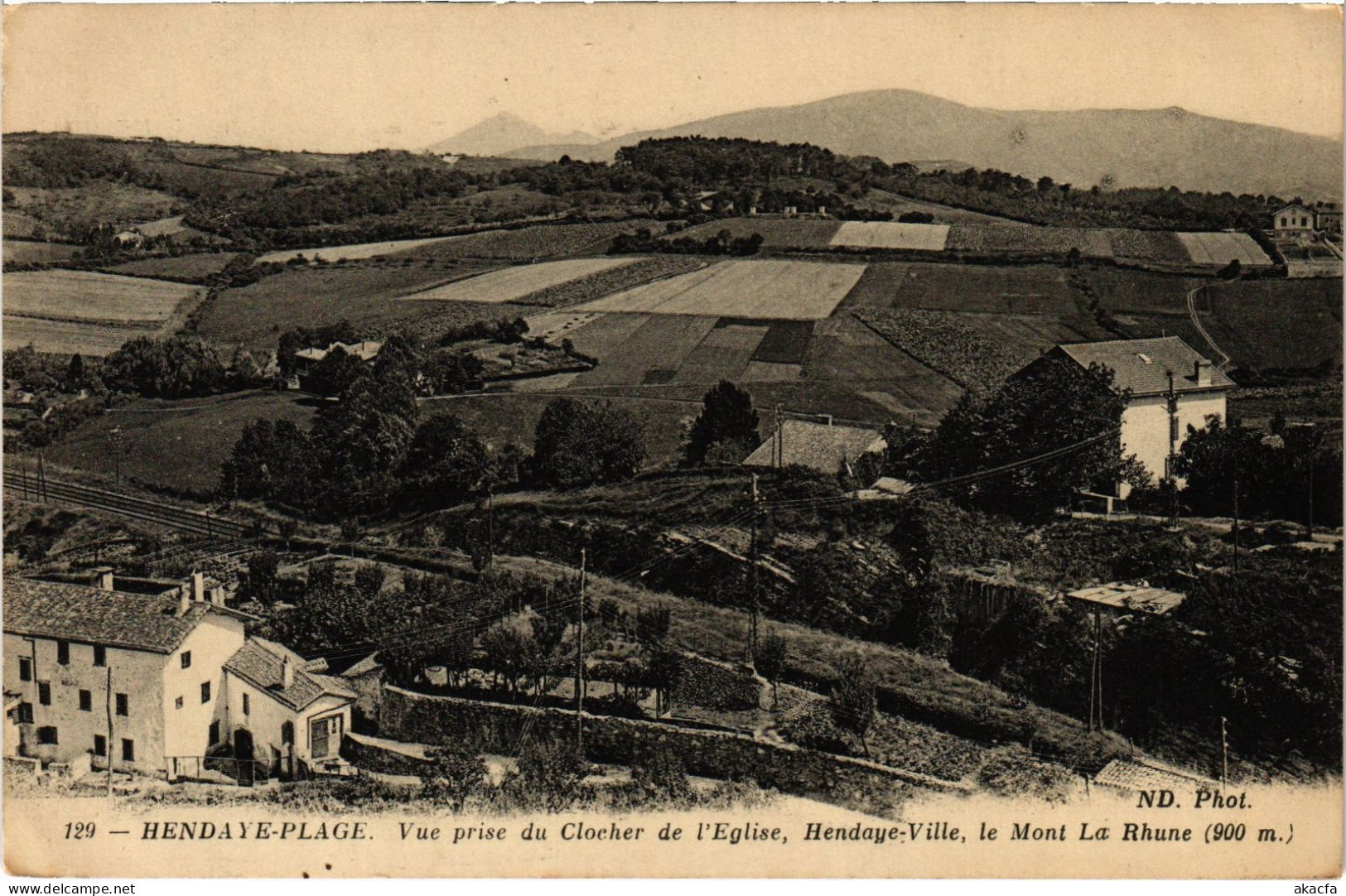 CPA Hendaye Plage Vue Générale (1390202) - Hendaye