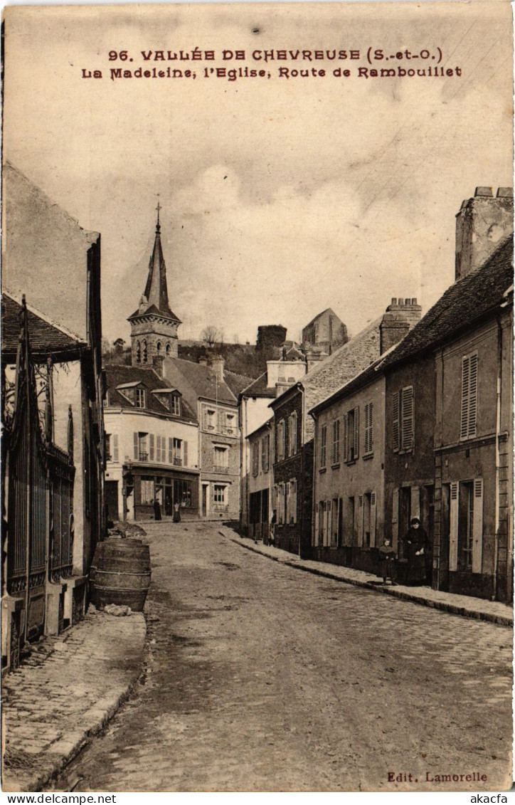 CPA Vallée De Chevreuse La Madeleine Église (1390937) - Altri & Non Classificati