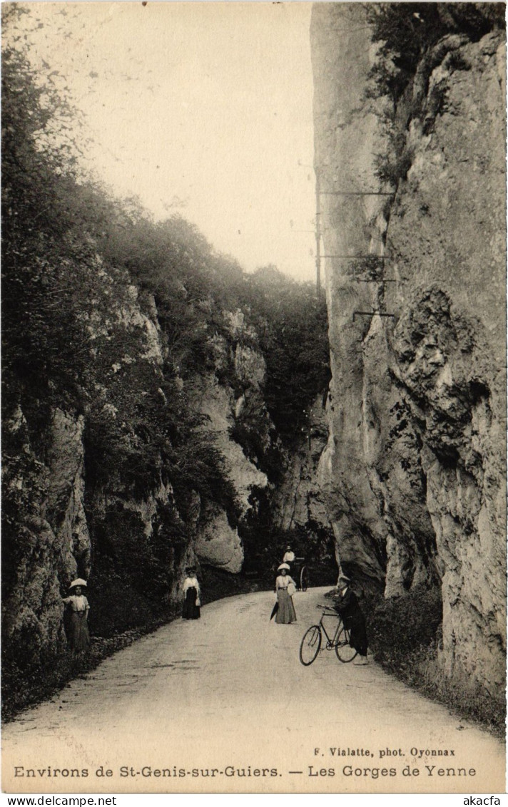 CPA Env. De St-Genis-sur-Guiers Gorges De Yenne (1390725) - Autres & Non Classés